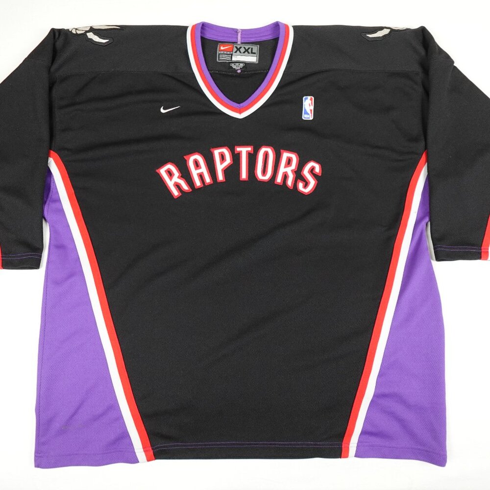 Vintage Nike Toronto Raptors Jersey Mens XXL Basketball Hockey Shirt Stitched